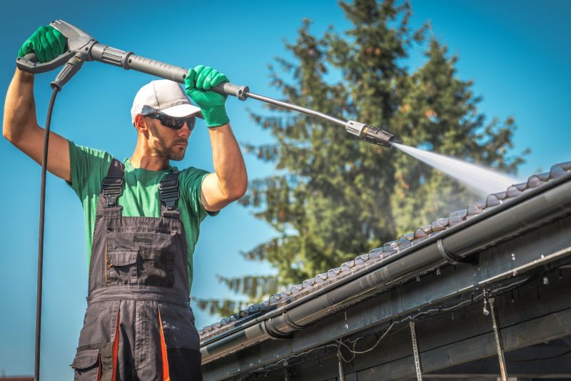 Building Gutter Cleaning